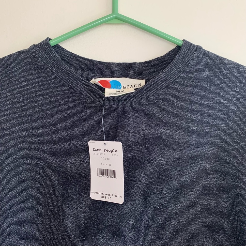 free people  Beach Magnolia Dolman Mini Dress . - Picture 8 of 10